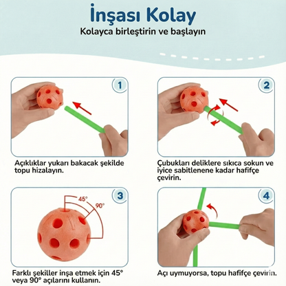 ZoyoKids™ Kindora - Hayalindeki Sihirli Çadırı Kur!