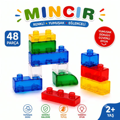 ZoyoKids™ Mıncır - Yumuşacık Bloklarla Hayalini İnşa Et!
